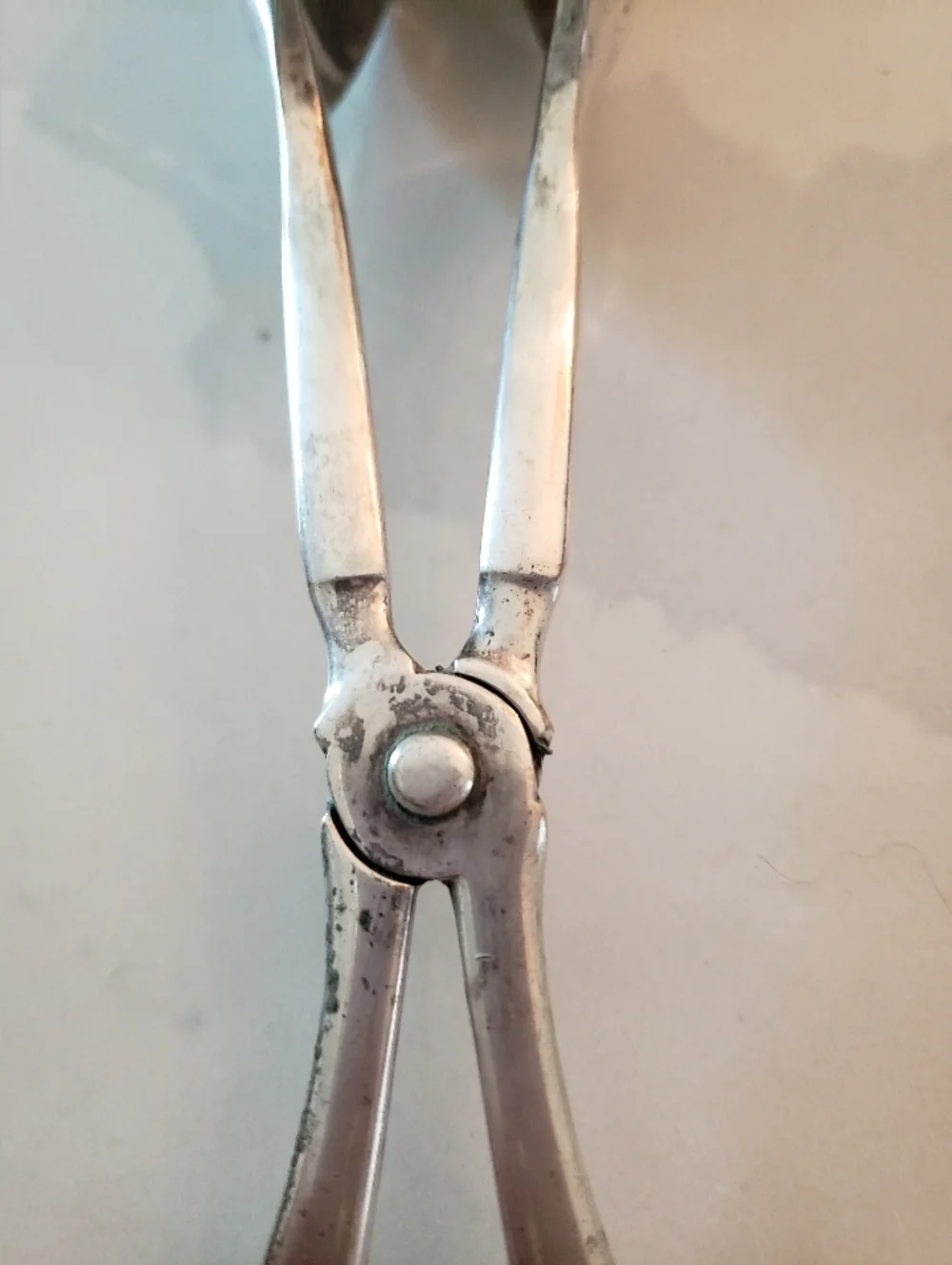 Silver Plate Sheffield England Tongs, Used, Vintage